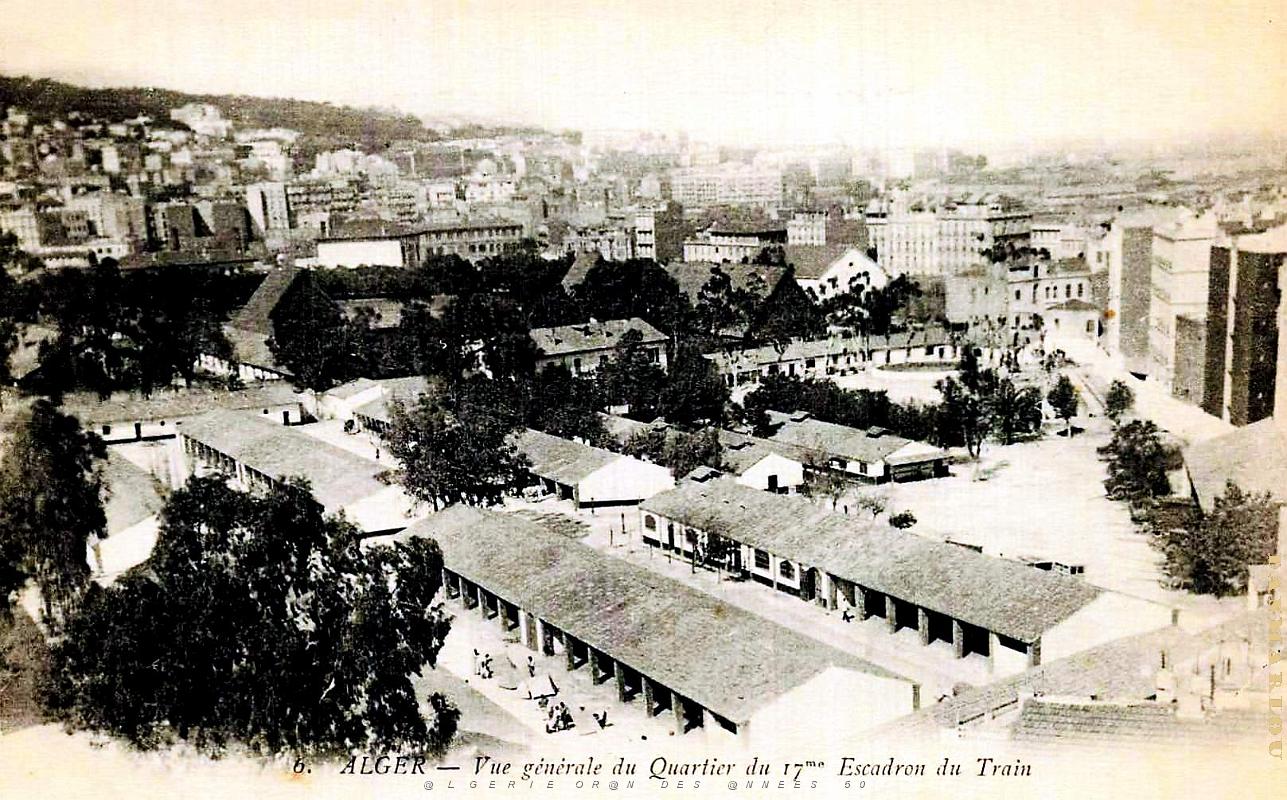 Alger - Quartier du 17e Train - 1915.jpg